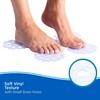 Kenney KN61549 Vinyl Bath Treads with Suction Cups for Use
