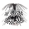 Beistle 54602 Checkered Flag 71/2-Inch Cascade Centerpiece, Mini
