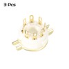 MECCANIXITY 8 Pins PCB Tube Socket Ceramics, Vacuum Tube Protect