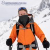 SUNMECI Neck Gaiter Warmer Ski Scarf Windproof Mask - Thick