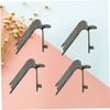 BUGUUYO 8pc Refrigerator Side Shelf Clips Shelf Brackets for Fridge