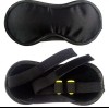 NNM Global Black Sleep Mask Eye Cover with Ear Plugs