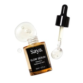 Saya Glow Serum | Hydrating Face Serum With Hyaluronic Acid, Caviar Lime, Kakadu Plum | Lightweight Formula for Radiant, Smooth, and Even-Looking Skin, Perfect for Daily Use, 1 fl oz