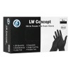 Guantes Nitrilo Concept Negros Talla 100 Unidades