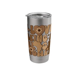 Groovy Melanin Black History Month African American Women Stainless Steel Insulated Tumbler