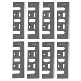 Planer Blades 3-1/4 Inch for DeWalt D26676, DW6655, DW680 8 PCS HSS Planer Knife 82mm Compatible with Makita N1900B, KP0810, LXPK01, for Bosch 1594 and Most 3-1/4" Hand Planer