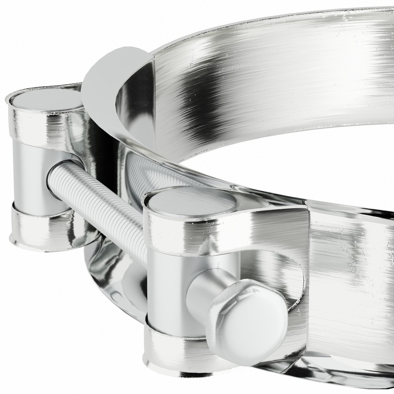 4 Pack - 60mm > 63mm T Bolt Hose Clamps