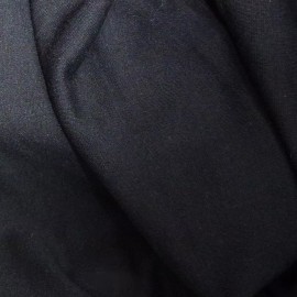 Fabric black jersey knit heavy 1 yard 66" x 36"