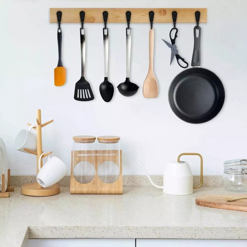 Generic Gancho Perchero Colgador Pared Organizador 50 Pcs