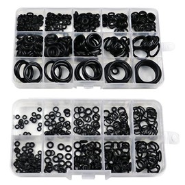 400 Pcs O-ring Gaskets Kit Rubber Washers Assorted Seals Assortment Set for Plumbing Washer Seal, Home Electrical Appliance Repair