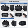 TICONN Tool Bag with Multi-Pockets Wide Mouth Tool Tote with