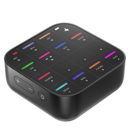 Donner MEDO Bluetooth MIDI Controller, Portable Groovebox | Chord, Sample, Lead, Bass, Drum | Built-in Looper and Synth | iOS, Mac, Windows, Android | Silicone Sleeve, Donner Play & MEDO SYNTH App