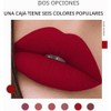 6 Colores Labiales Líquidos Mate Larga Duración Pintalabios