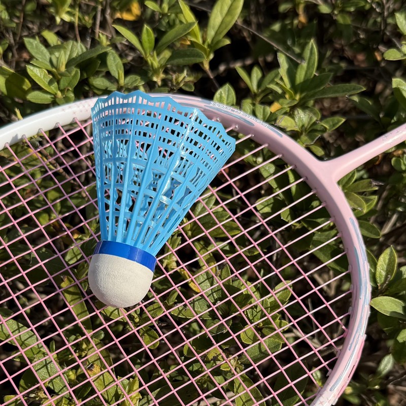 LIUTOVO 12 Packs Nylon Badminton Shuttlecocks Birdies Nylon Feather Shuttlecocks