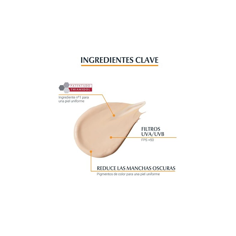 Sun Face Pigment Control Fluid SPF 50+ Tinted Light