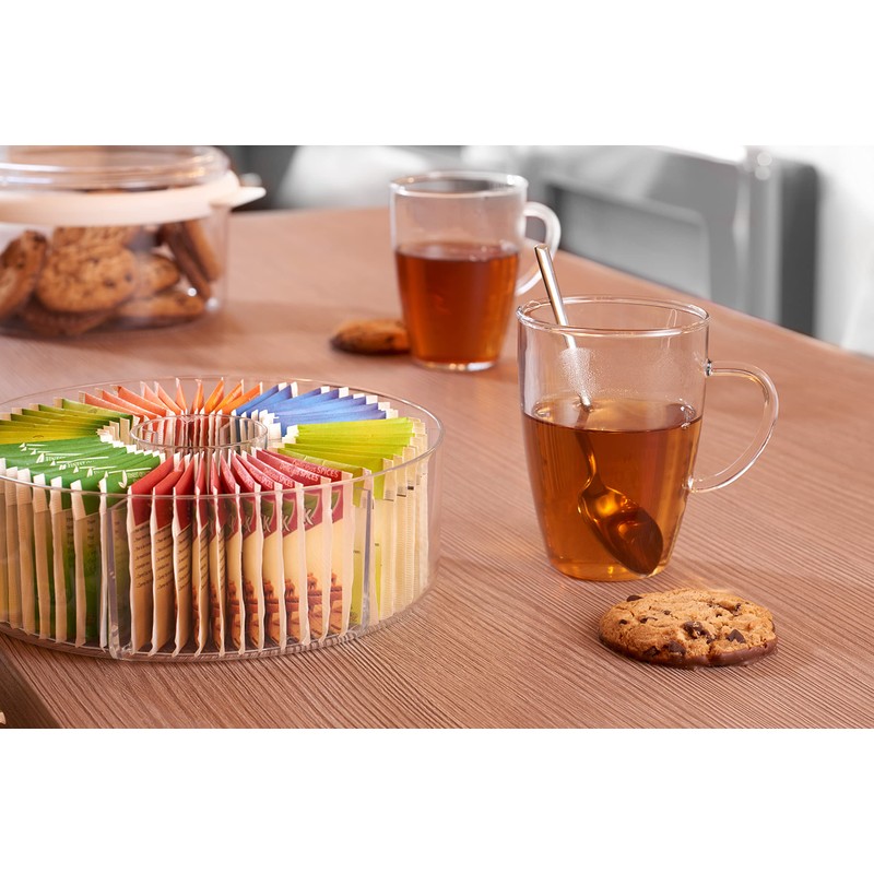 MEPAL, STORA Rectangular Tea Box for Elegant Tea Bag Storage,