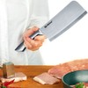 Deuba Alpina Hackbeil Küchenbeil I Edelstahl 18cm Für Knochen Fleisch