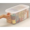 Iwasaki Industries B-1817 NE Antibacterial Food Storage Container, Clear, 1.2