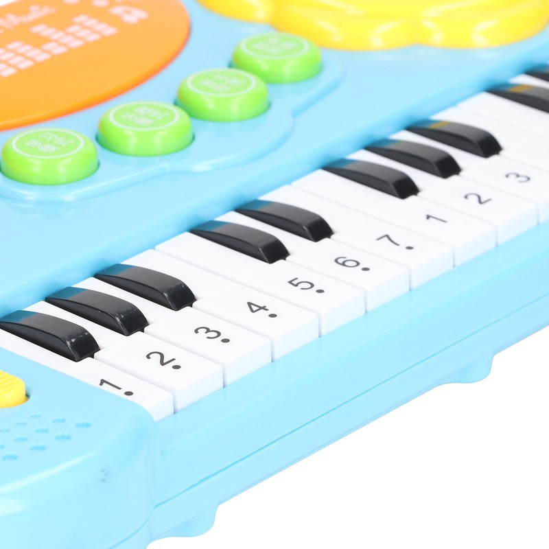 Piano Toy Electronic Keyboard Sound Light Effects Instrument for Above