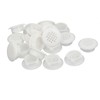 TA-VIGOR 30mm Plastic Round Mesh Hole Air Vent Louver Covers