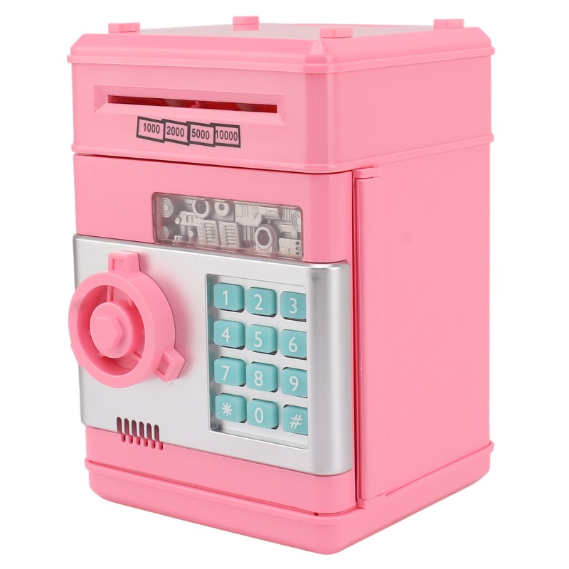 2 Modes ATM Piggy Bank Digital Electronic Paper Money Coins