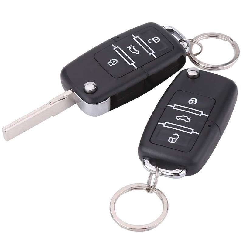 Universal Car Keyless Entry System with 2 Remote Control, Auto