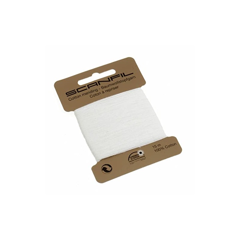 Mending Cotton 15m: White