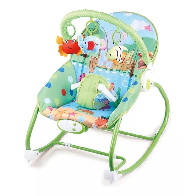 C-lee Silla Bouncer Mecedora Animalitos Para Bebe Musical 898-919