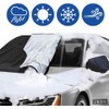 Car Windscreen Cover GENERISE Reversible All Seasons Car Screen Cover