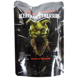 Sirius D&D Acererak's Treasure Pack CRYSTAL EDITION DICE SET +Coin Bag random booster