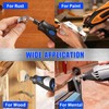 Mixiflor 120 Pcs Rotary Tool Wire Brush, Steel Wire Wheels