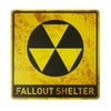 BTHUKO Funny Warning Nuclear Radiation Fallout Shelter Home Work Office