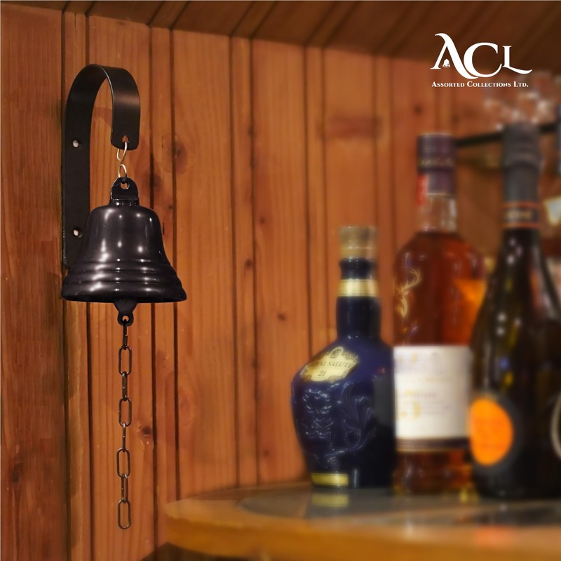ACL Bar Accessories for Home Pub Hand Bell – Wall