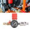 Air Compressor Regulator 0‑180 PSI Pressure Controller 1/4in with Gauge