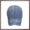 One Limitation CP338 Plain One Color Distressed Cap, Hat, Running,