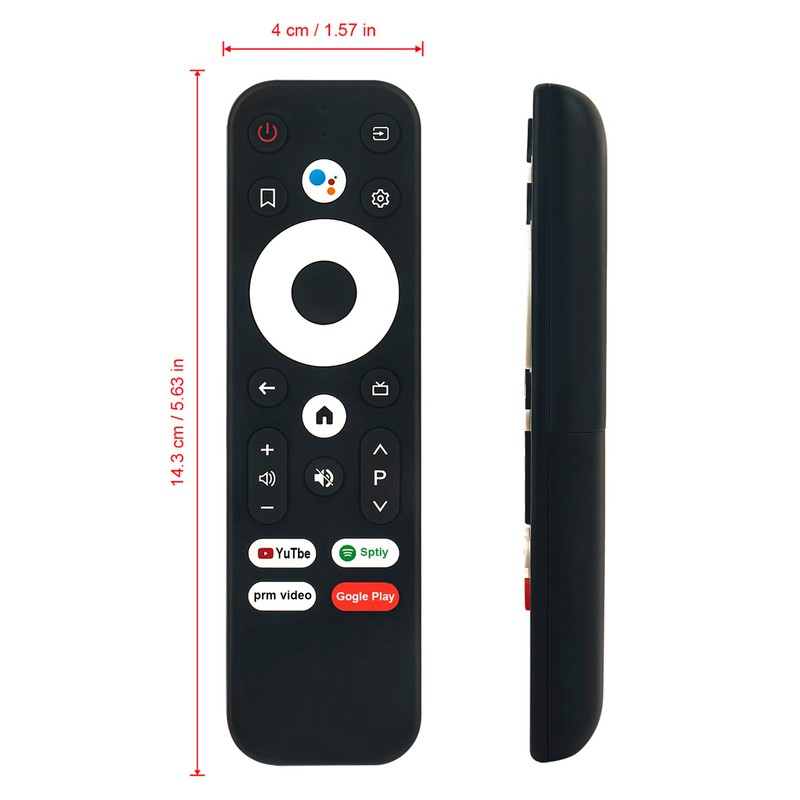 ALLIMITY GBTKM7 Remote Control Compatible with MECOOL Smart Android TV