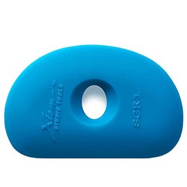 Xiem Tools Firm Silicone Clay Rib for Ceramics and Pottery (Complete Set)