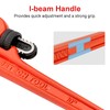 Jetech 10 Inch (250mm) Straight Pipe Wrench, Adjustable Heavy Duty