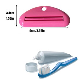 Armastuse 8 Stück Zahnpastatube Quetschspender für Zahnpasta Schuhcreme Haarfärbemittel Handcreme(4 Farben)