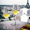 Mr. & Mrs. Panda Weißwein Glas Bär Lied - Geschenk,