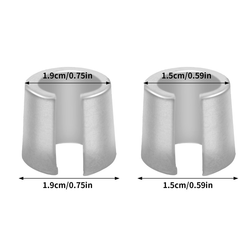 2pcs Car Battery Post Terminal Shims, Automotive Lead Terminal Converter