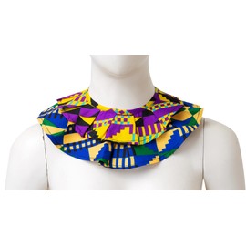 SHENBOLEN Women African Print Shawl Ankara Scarf (One Size, F)