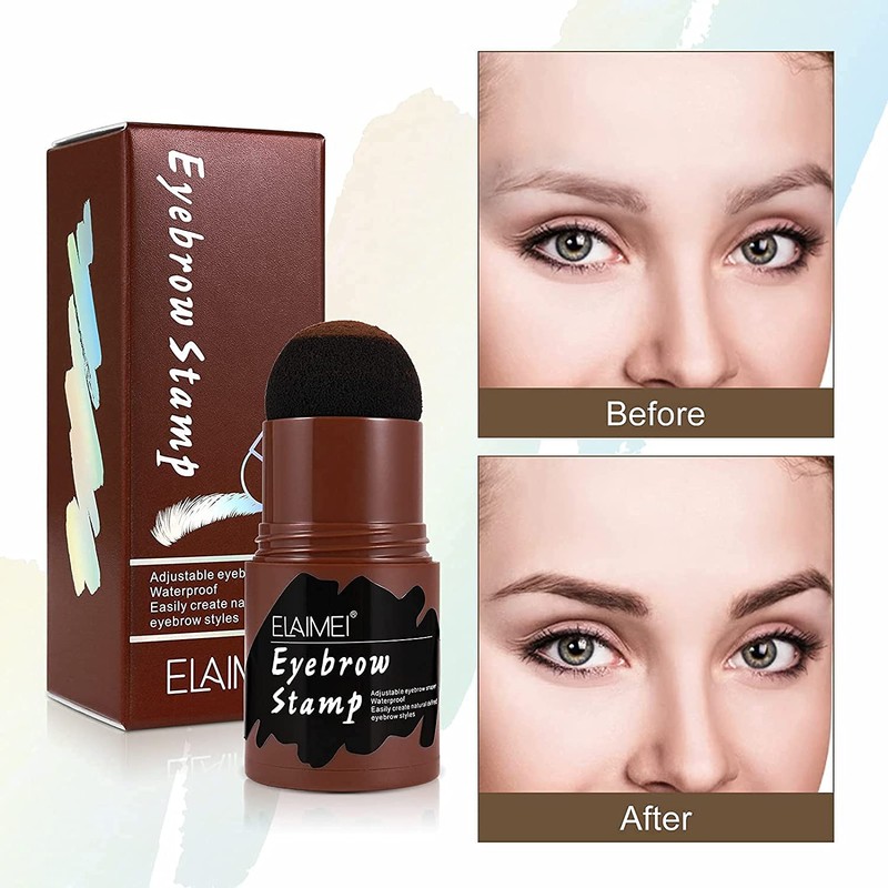 Eyebrow Stamp Waterproof, Eyebrow Stamp Kit, Eyebrow Stencil Design Kit,