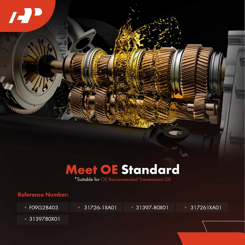A-Premium Automatic Transmission Fluid Filter with Pan Gasket Compatible with