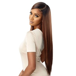 Outre Lace Wigs Sleeklay Part Deep C Lace Part Flat Lace Finish DARBY (DR2/CINSP)