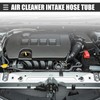 Motoforti Luftansaugschlauch mit Klemme für Acura MDX 2010-2013, Gummi, Nr.