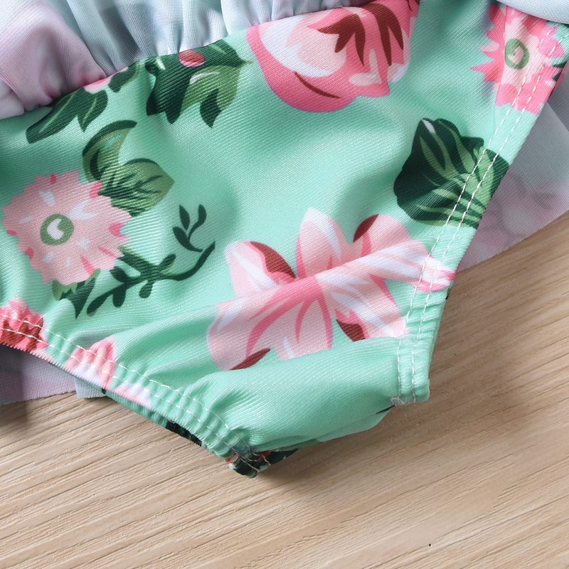 Traje de baño para bebé y niña, traje de baño