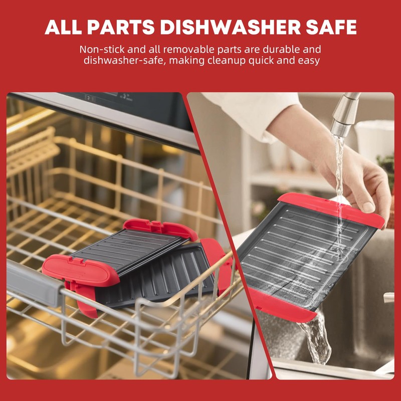 Microwave Sandwich Maker, Microwave Toastie Maker, Snack Maker & Panini