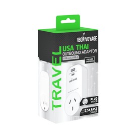 Crest EU Bali Outbound Adaptor - Dual USB 3.5A