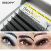 SEEDEW 5D Lash Extensions, 0.07mm C Curl 14mm 12 Rows/Tray,